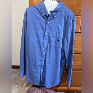 Chaps Long Sleeve Button Up Shirt